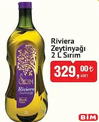 SIRIM RİVİERA ZEYTİNYAĞI 2 L